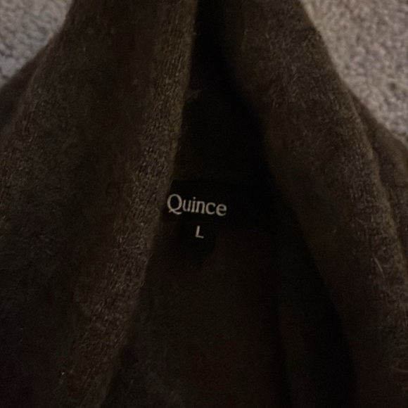 Quince open front sweater - Picture 2 of 3